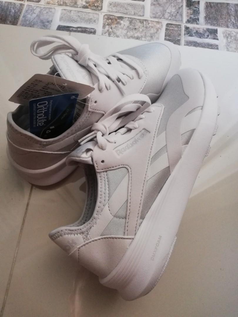 Brand New Reebok CL Nylon SP white Ortholite Sneakers Women s Fashion Footwear Sneakers on Carousell
