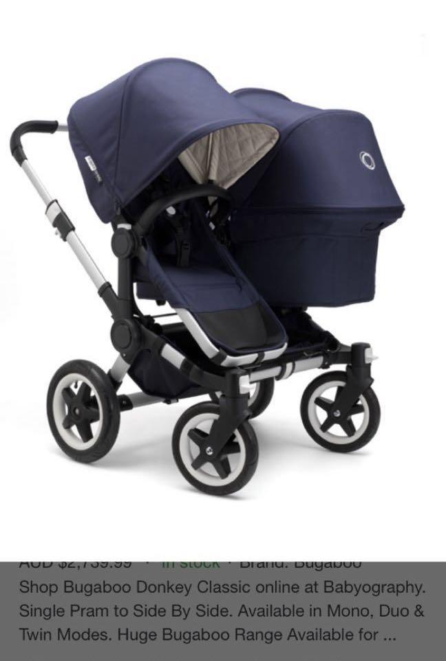bugaboo donkey duo 2018