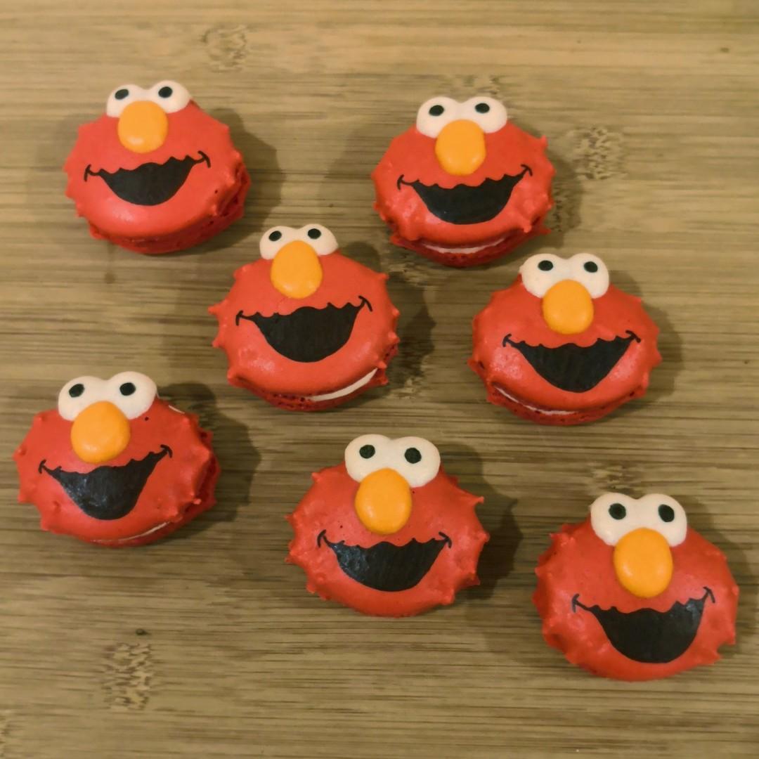 Cartoon Macarons Food Drinks Baked Goods On Carousell