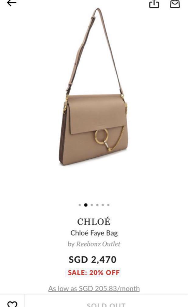 Reebonz chloe outlet