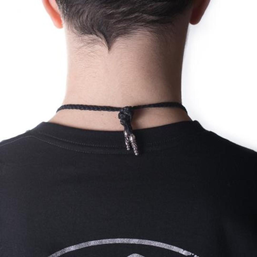 Chrome hearts new arrivals leather necklace