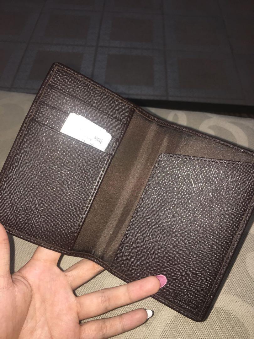 Coach Camouflage Passport Holder, Men's Fashion, Watches & Accessories