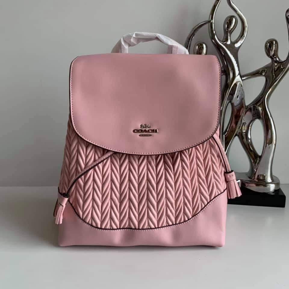 Coach elle backpack with quilting outlet