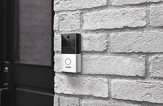 Arkmiido video doorbell top