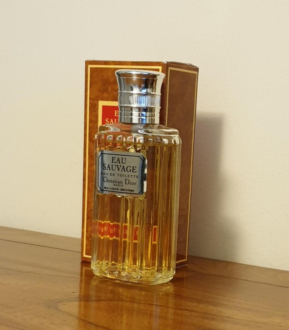 Eau Sauvage VINTAGE 100ml, Beauty & Personal Care, Fragrance ...
