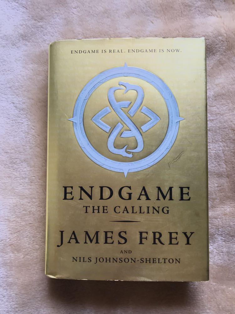 Endgame by James Frey & Nils Johnson-Shelton (Hardbound) (Category: Storybooks) located in Manila. Submitted by bookishg (Listing ID 237046762, Image 1). Description: FINAL PRICE. Has jacket scratches and fold, slight yellowing from storage but never thoroughly read..
