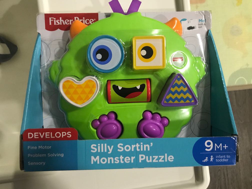 fisher price monster puzzle