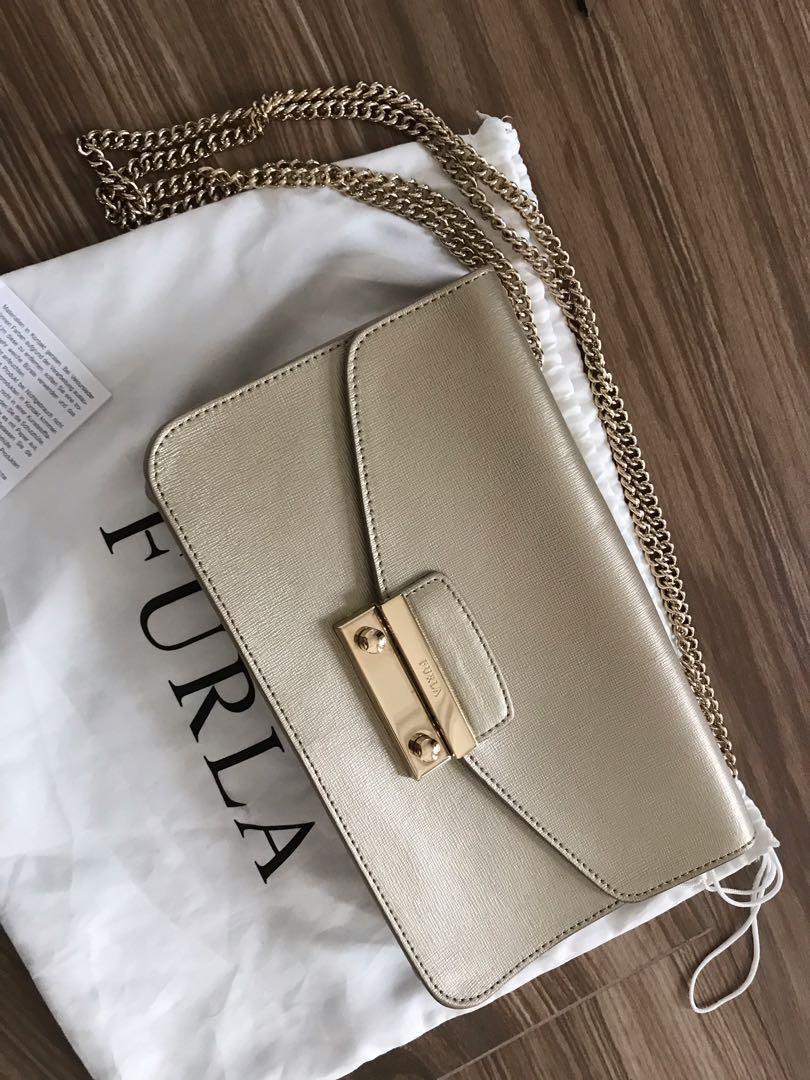 Furla julia gold discount