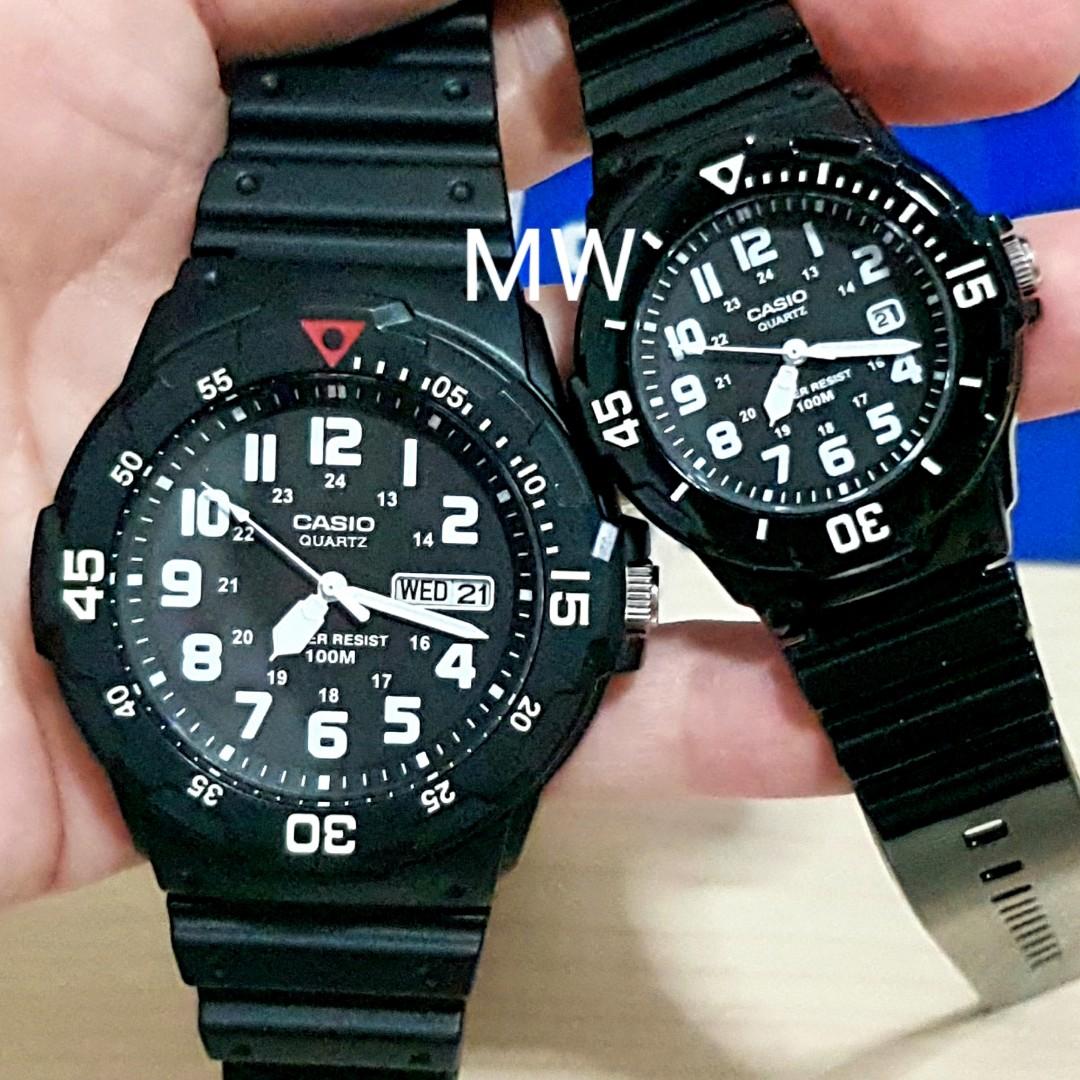 Genuine casio resin sports couple lover pair watch gift brand new
