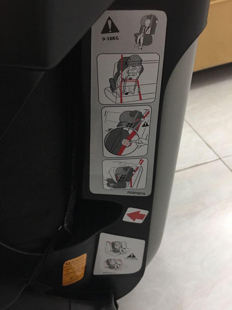 Graco Universal Car Seat 918kg, Babies & Kids, Going Out, Car Seats on Carousell