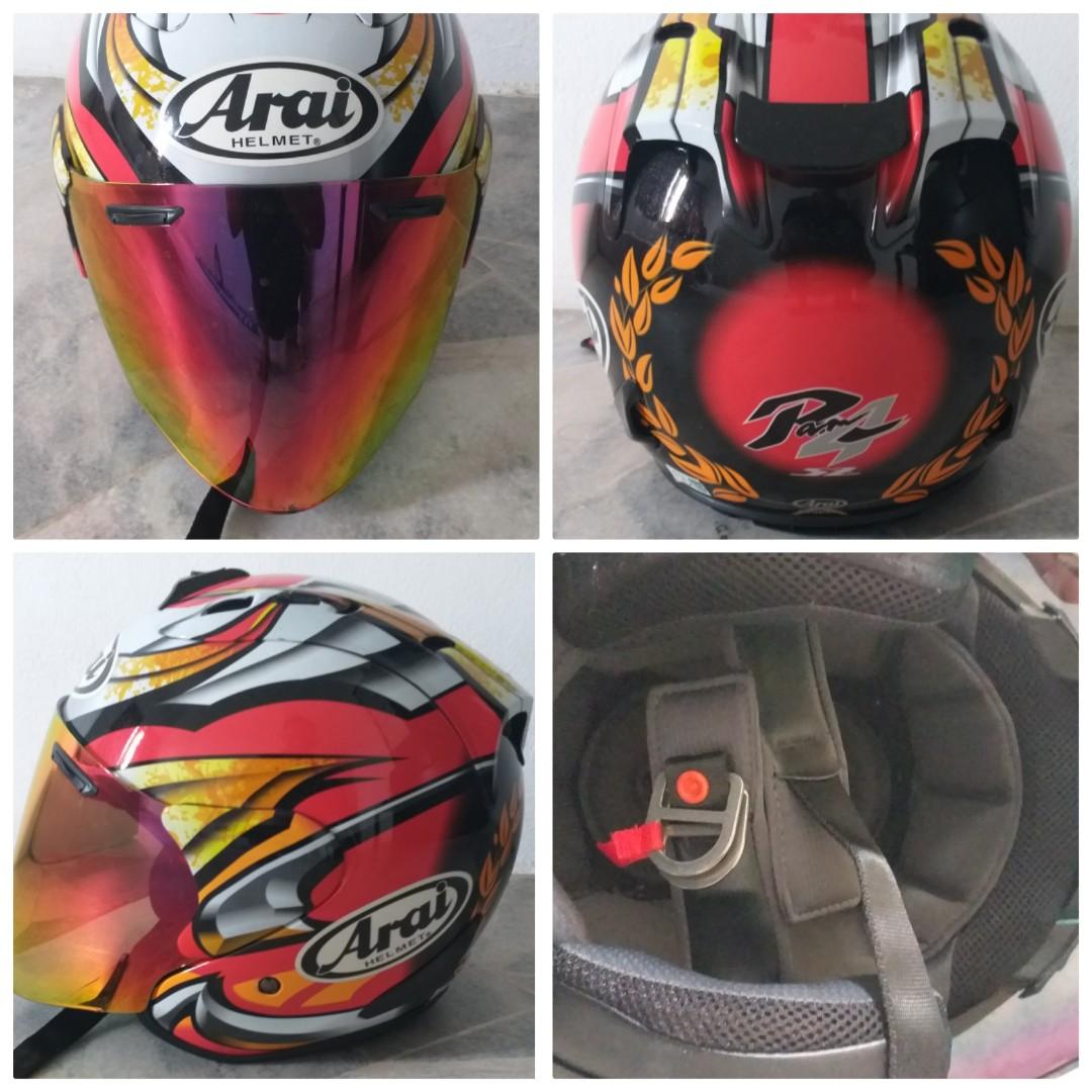 Helmet Arai nakagami rem4 Motorbikes on Carousell