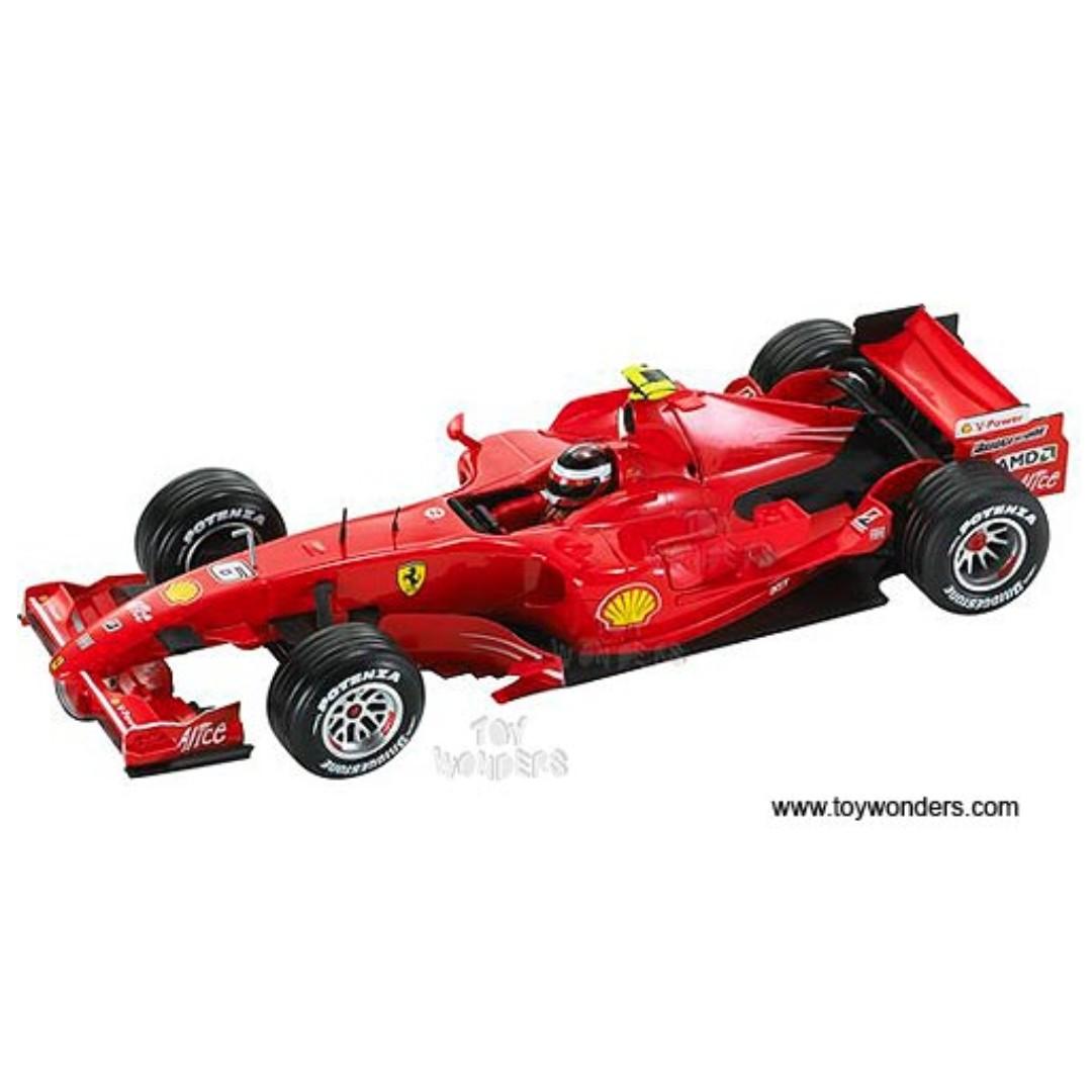 Hot Wheels Racing 1 24 Ferrari Formula F1 Model Race Car Kimi Toys Games Others On Carousell