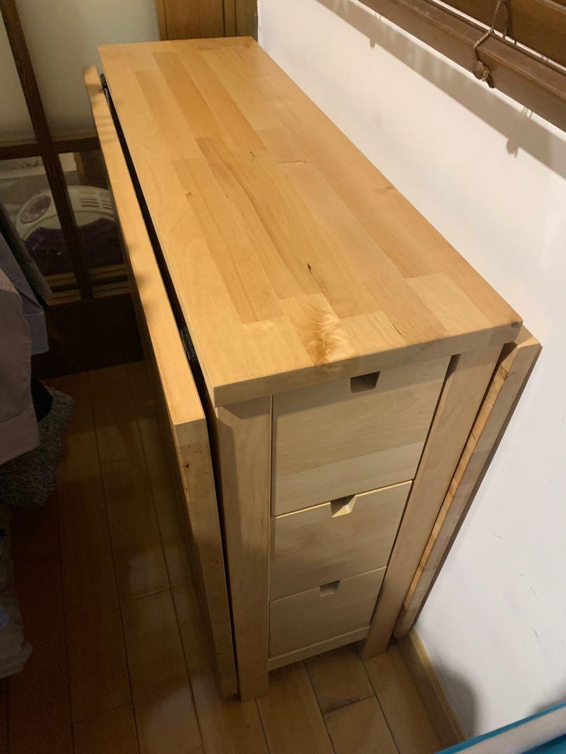 Ikea Norden Gateleg Table Birch Home Furniture Furniture On