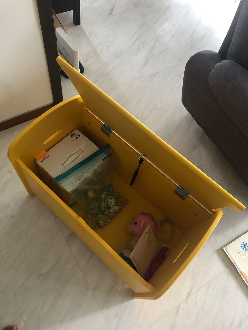 Ikea toy chest, Babies & Kids, Baby Nursery & Kids Furniture, Kids' Wardrobes & Storage on Carousell