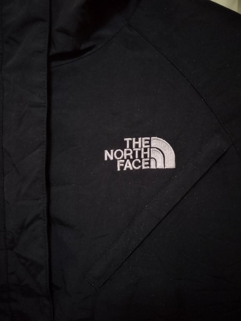 the north face logo jacket
