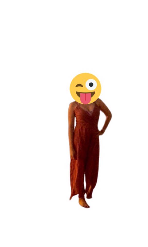 Jumpsuit (Category: Jumpsuits) located in Pasig City. Submitted by declutteringcee (Listing ID 236975911, Image 3). Description: 📌 bought for P380 📌 from RK Clothing 📌 used once only 📌 very nice quality 📌 material: chiffon ✔️ CASH ON DELIVERY AVAILABLE ✔️ FREE SHIPPING FEE FOR A MINIMUM PURCHASE OF P500.00 ———— ORDER FORM: Name: Address: Mode of Payment: - (COD, Coins.PH, 7-11, Cebuana, Palawan Express, Unionbank, Chinabank, Eastwest Bank) O