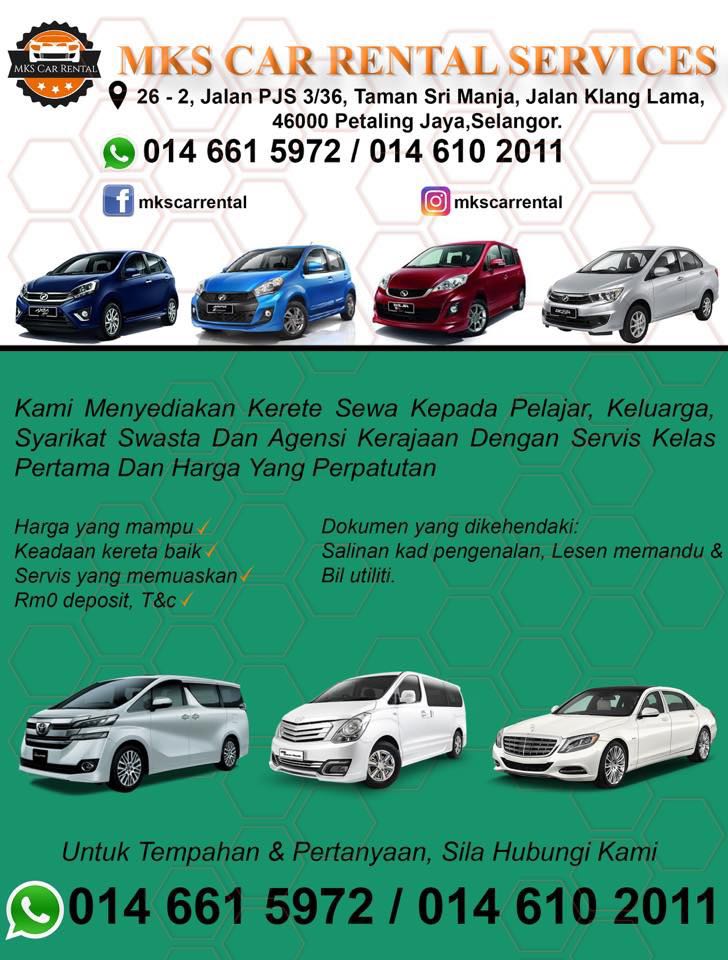 Kereta Sewa Murah Mudah Cars Vehicle Rentals On Carousell