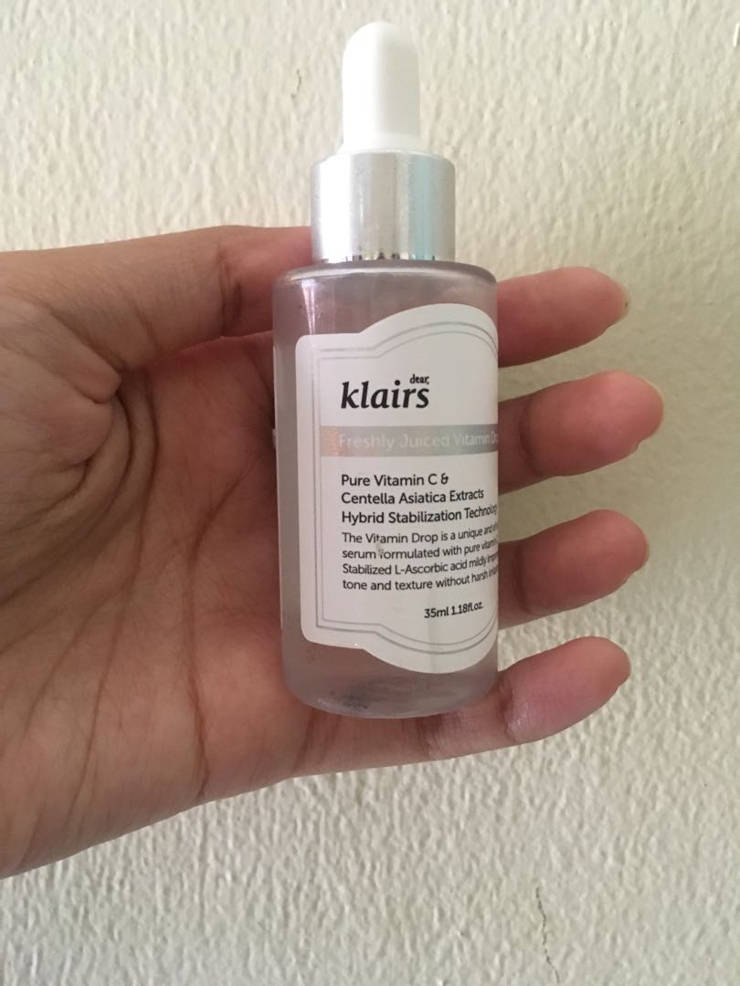 Klairs Vitamin C drop, Kesehatan & Kecantikan, Kulit, Sabun & Tubuh di Carousell