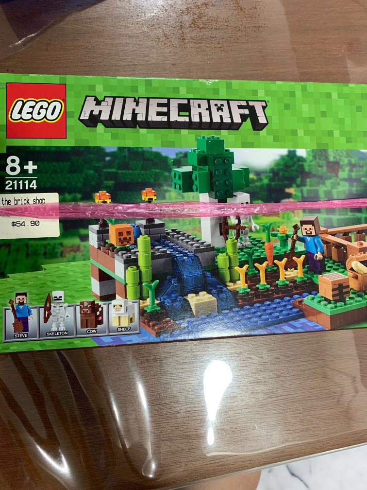 LEGO 21114 Minecraft Farm Hobbies Toys Toys Games on Carousell