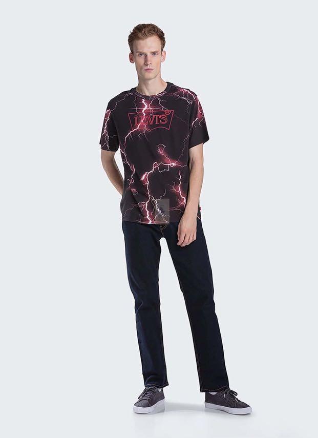 levis stranger things tee