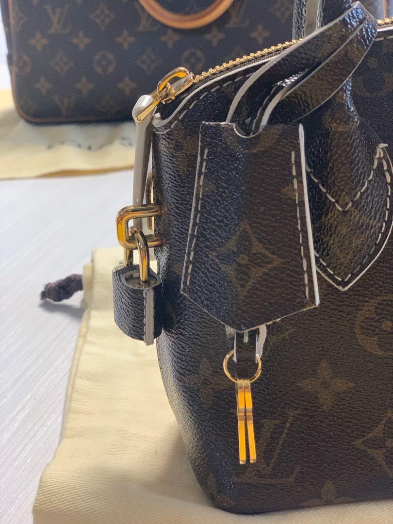 Louis Vuitton 2011 Limited Edition Monogram Fetish Lockit Mini BB Bag at  1stDibs