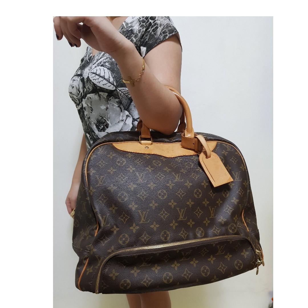 LOUIS VUITTON EVASION HANDBAG 50 M41443 MONOGRAM TRAVEL BAG CANVAS