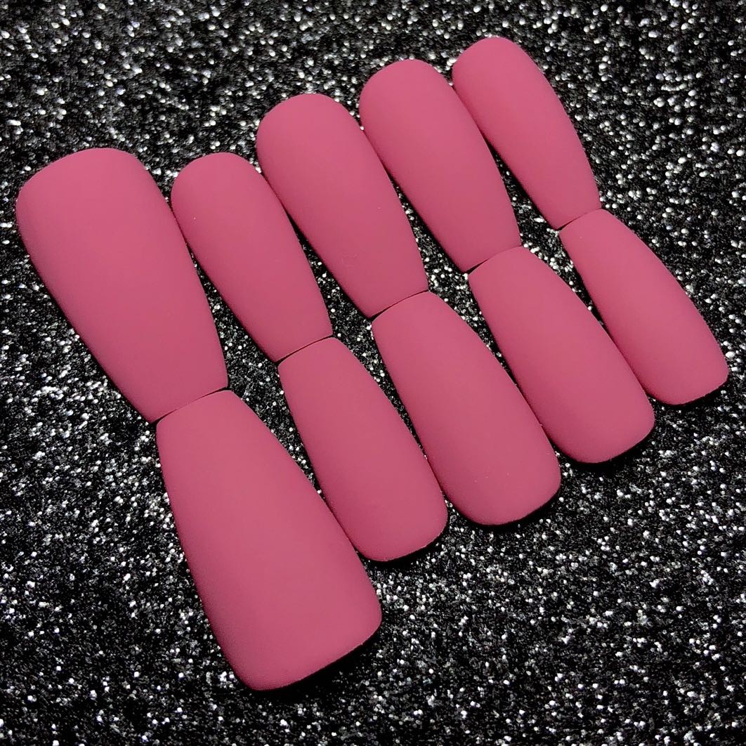 MATTE PRESS ON NAILS (fake / acrylic nails), Beauty & Personal Care