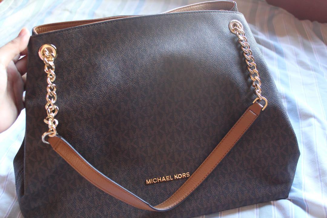 Michael Kors LG CHAIN SHLDR TOTE 35F8GTTE3B Women s Fashion