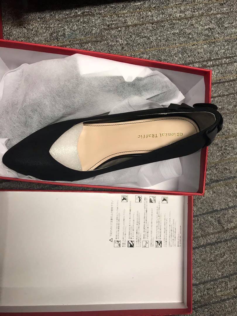 Oriental Traffic 黑色高跟鞋 全新 連鞋墊 女裝 女裝鞋 Carousell