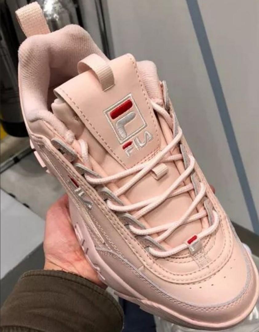 peach fila disruptor 2