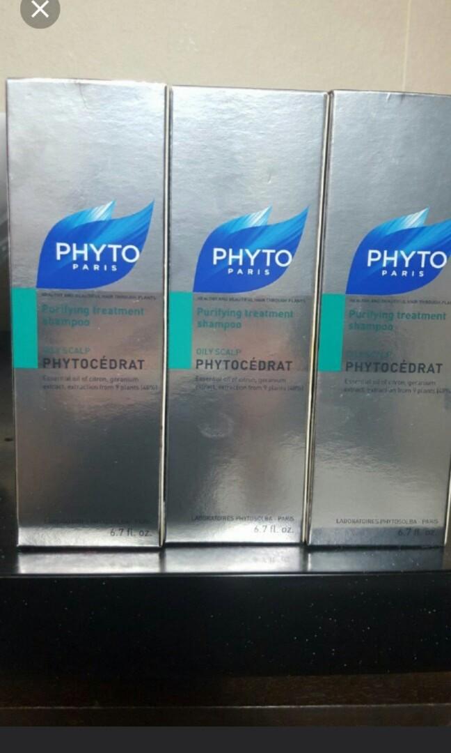 Phyto Phytocedrat Shampoo Oily Scalp Purifying Treatment Shampoo