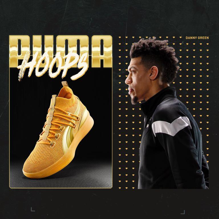 puma clyde court green