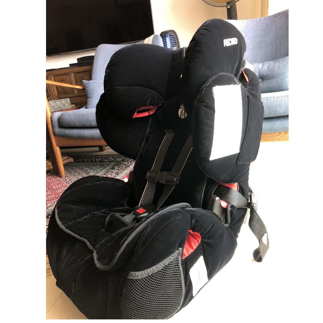 Recaro ProSport Combination Harness to Booster Car Seat Midnight