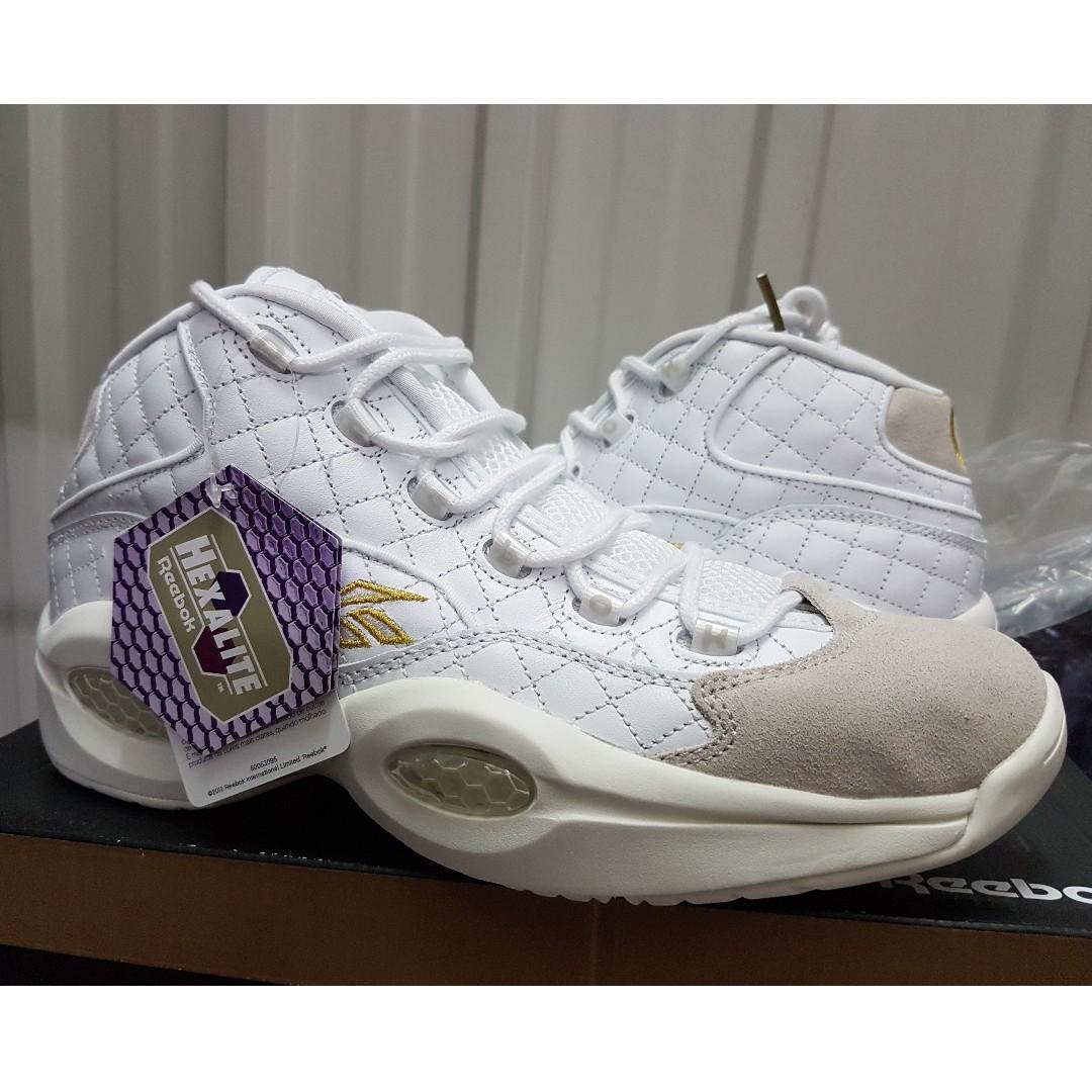 reebok question white party