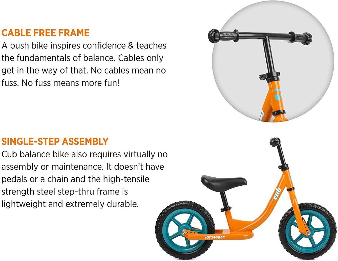 retrospec cub balance bike