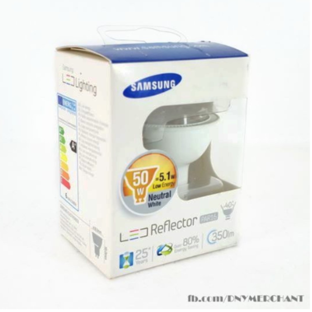 samsung led reflector par16 50watts 5 1watts 220v