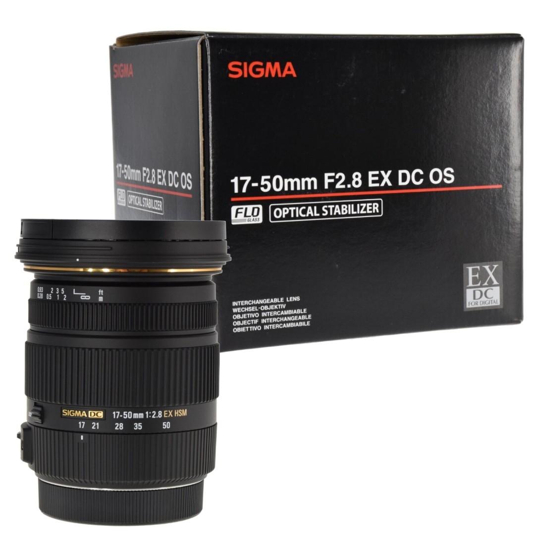 Sigma 17 50mm F 2 8 Ex Dc Os Hsm Fld Lens For Canon Photography Lenses On Carousell