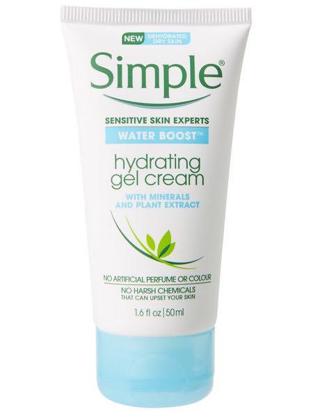 simple hydrating gel moisturizer