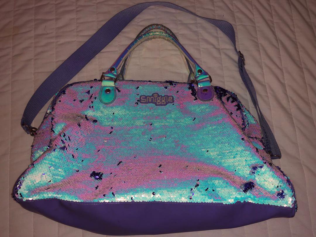 smiggle glitz weekender bag
