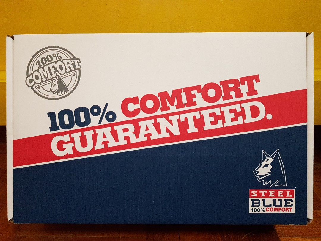 steel blue comfort guarantee