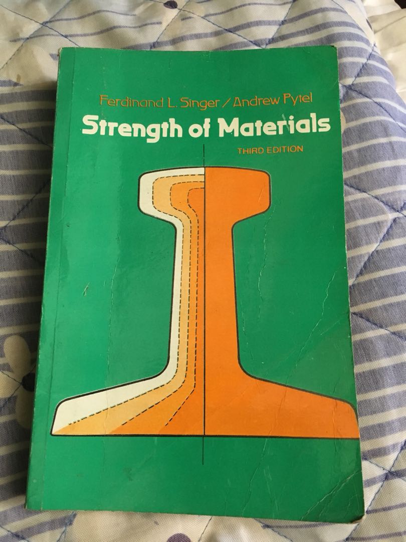 Strength of Material by Singer and Pytel, Hobbies & Toys, Books
