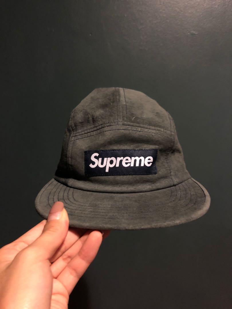 Supreme suede cap Clearance