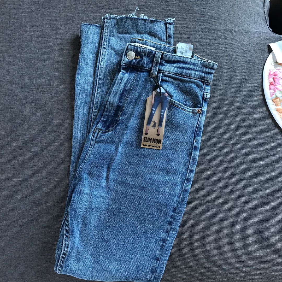 slim mom jeans tally weijl