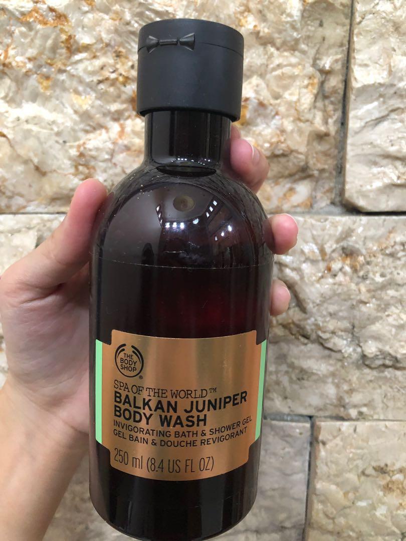 The Body Shop Balkan Juniper Kesehatan Kecantikan Kulit Sabun