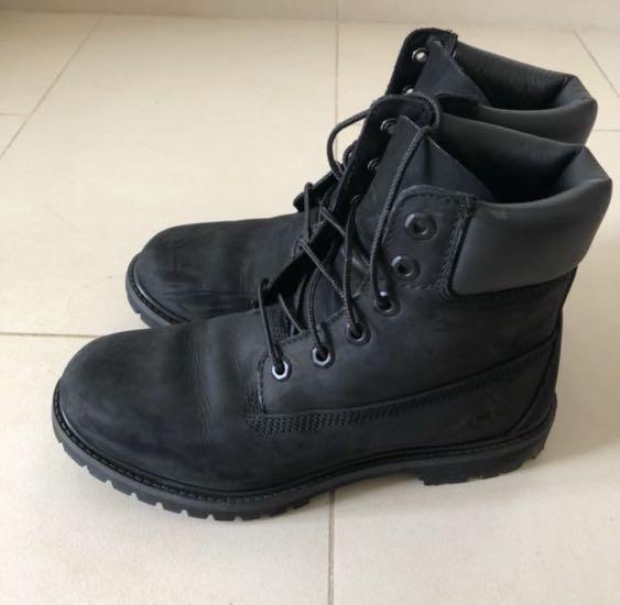 timberland boots black womens