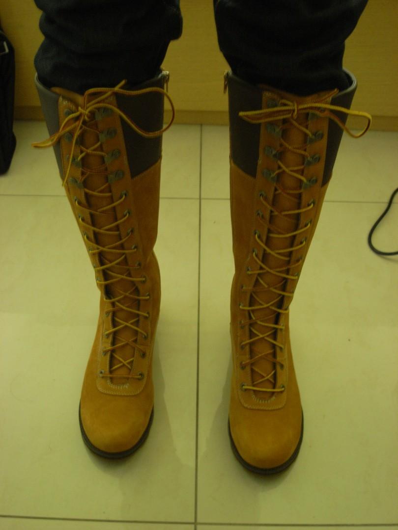 timberland high leg boots