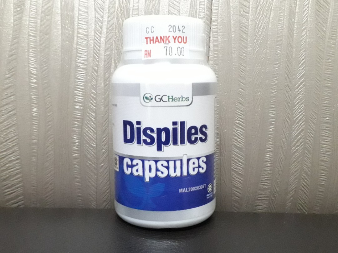 Ubat Buasir Dispiles Capsules Health Nutrition Health Supplements Vitamins Supplements On Carousell