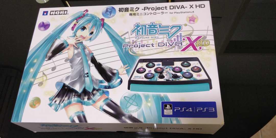 Used Hori Hatsune Miku Console Arcade Controller For Ps3 Ps4 Video Gaming Gaming Accessories On Carousell