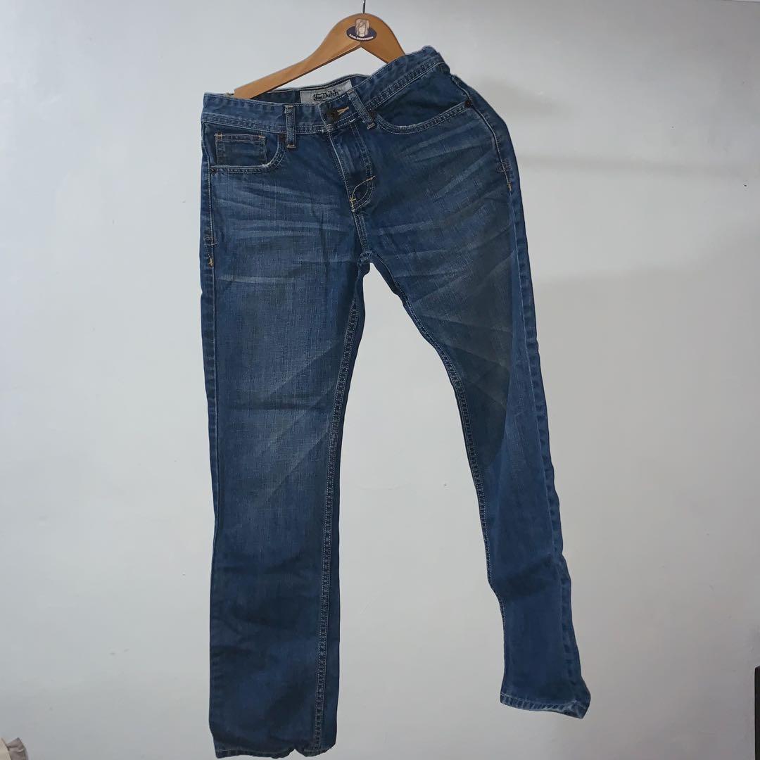 Von Dutch Straight Cut Men Jeans Pants Women S Fashion Clothes