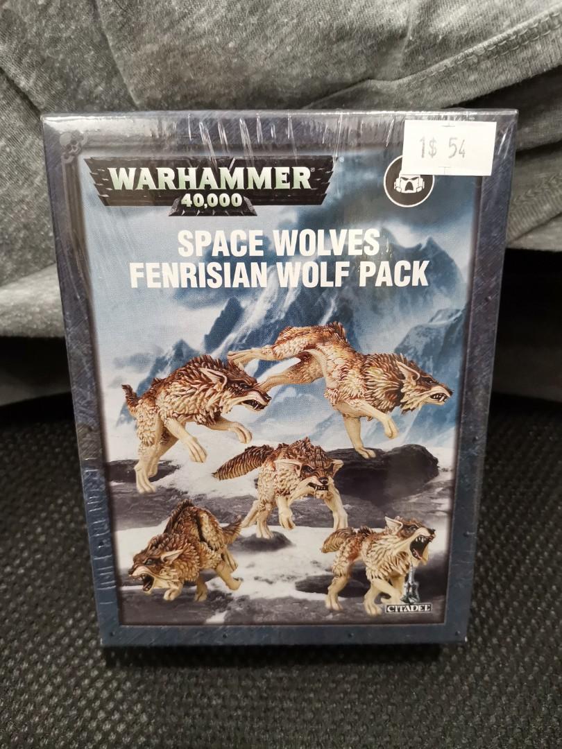 Space Wolves Fenrisian Wolf Pack Free Shipping New/Sealed Warhammer 40K